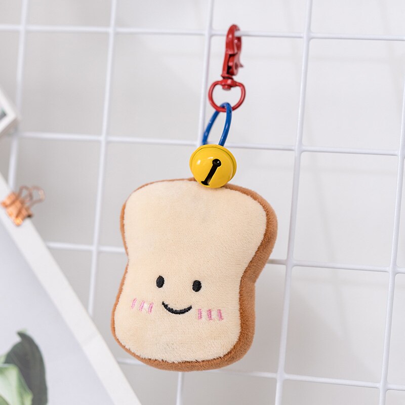 Soft Cartoon Plush Food-Pretzel, Croissant, Toast/ Bread, Egg Toy