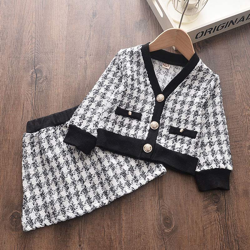 Girl's Fashionable Sweater Dress Sets