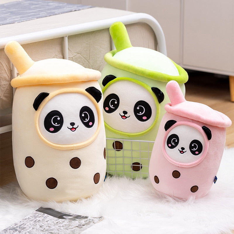 Boba Bubble Tea Plush in Various Styles, Colors and Sizes