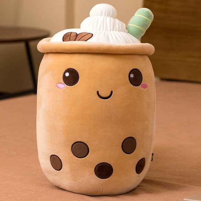 Boba Bubble Tea Plush in Various Styles, Colors and Sizes