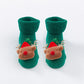 Infant Baby Socks and Wrist Rattle Set