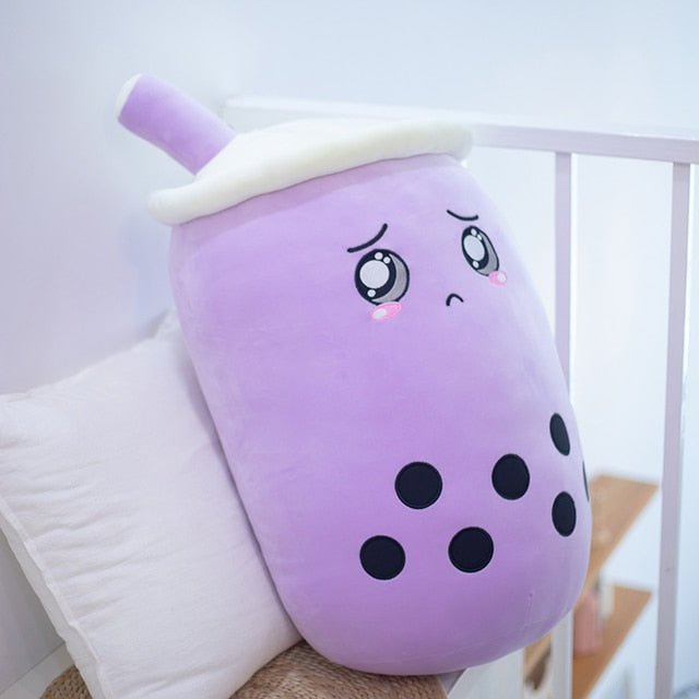 Boba Bubble Tea Plush in Various Styles, Colors and Sizes