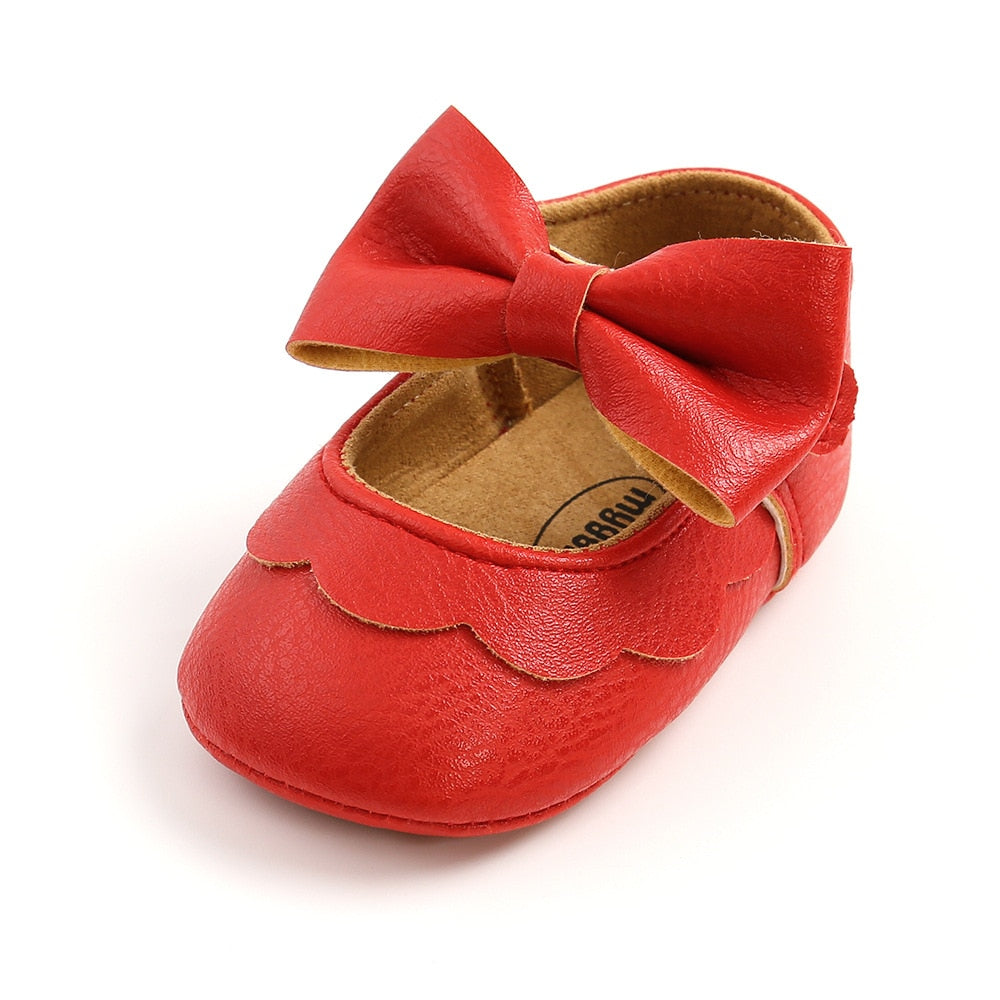 Leather Mary Jane Shoes for Infant/Toddler Girls