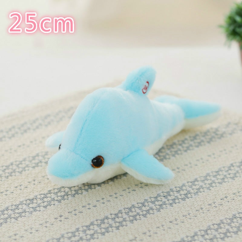 Dolphin Light-Up Plush Toy - Perfect for Nighttime Cuddles!