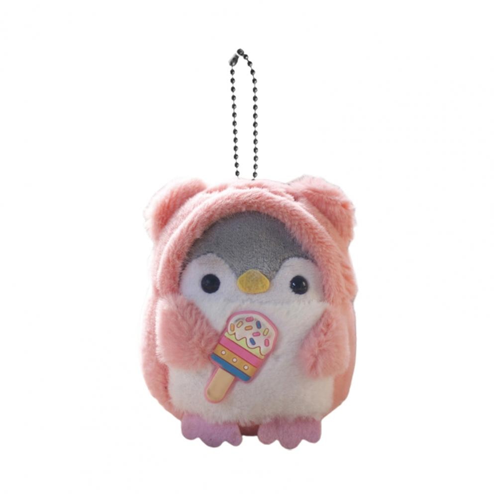 Lollipop Penguin Plush Keychain