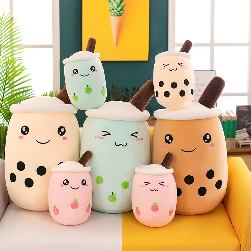 Boba Bubble Tea Soft Plush Toy