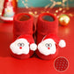 Infant Baby Socks and Wrist Rattle Set