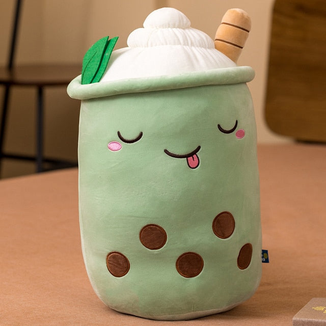 Boba Bubble Tea Plush in Various Styles, Colors and Sizes