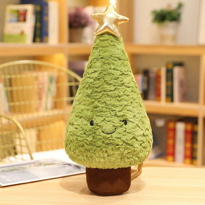 Christmas Tree Soft Plush Toy - Cute Christmas Decoration (4 Sizes)