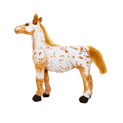 Flexible Plush Horse Toy - Posable Legs for Realistic Play