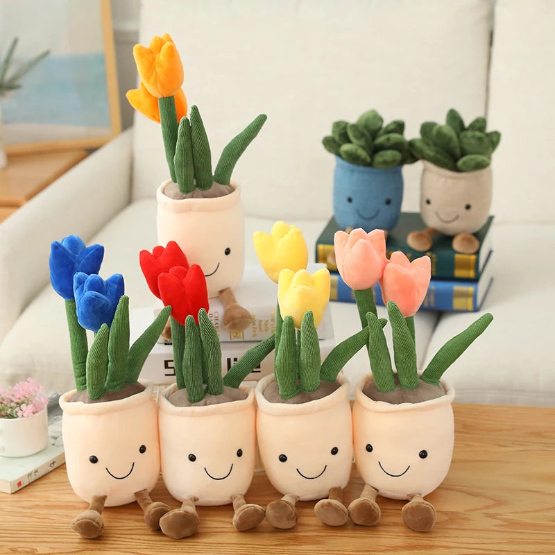 Spring Tulip Plushies