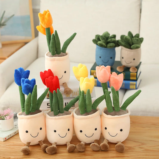 Spring Tulip Plushies
