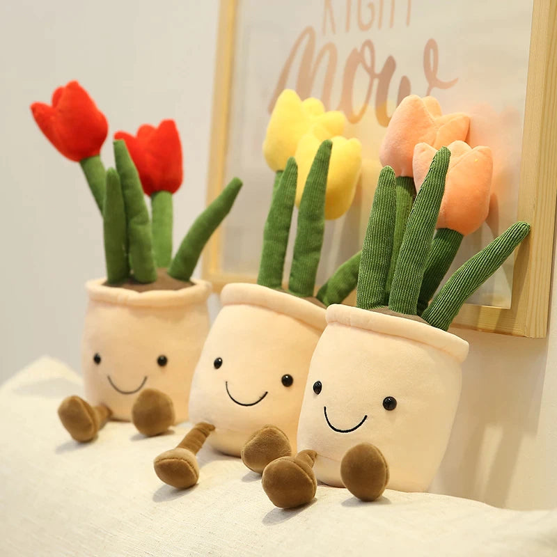 Spring Tulip Plushies