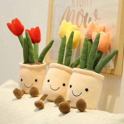 Spring Tulip Plushies