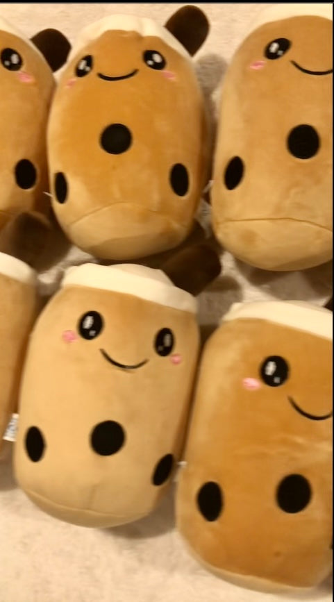 Boba Bubble Tea Drink Plush Toy