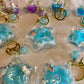 Boba Bubble Tea Key Chain with Unicorn